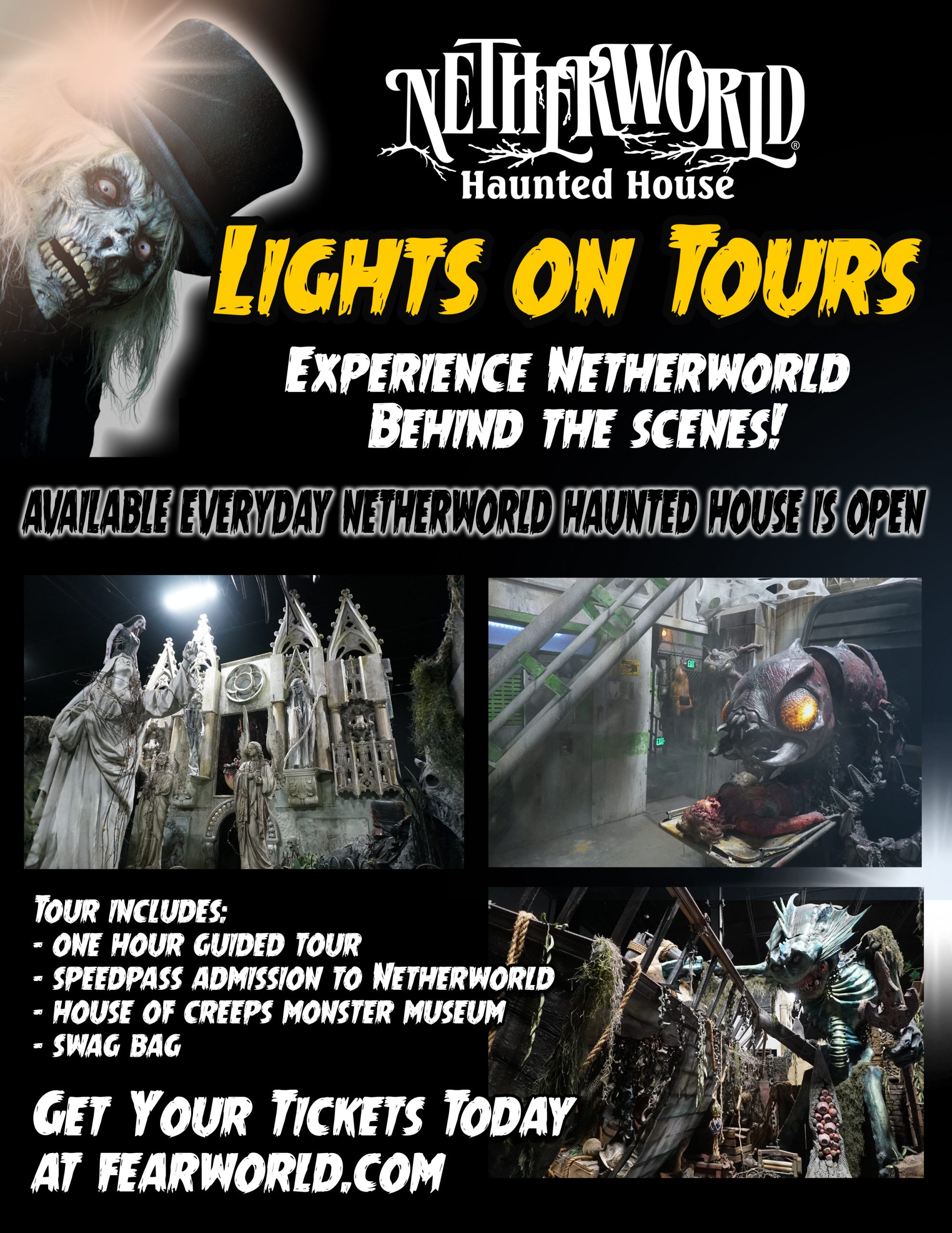 NETHERWORLD Behind The Scenes Tours - Netherworld Haunted House